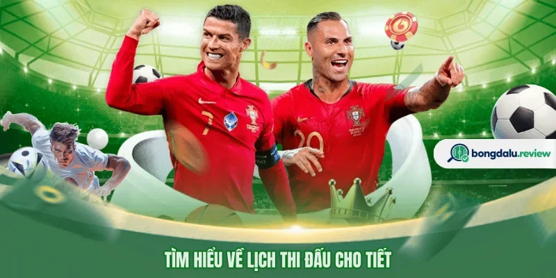 Tìm hiểu về lịch thi đấu cho tiết