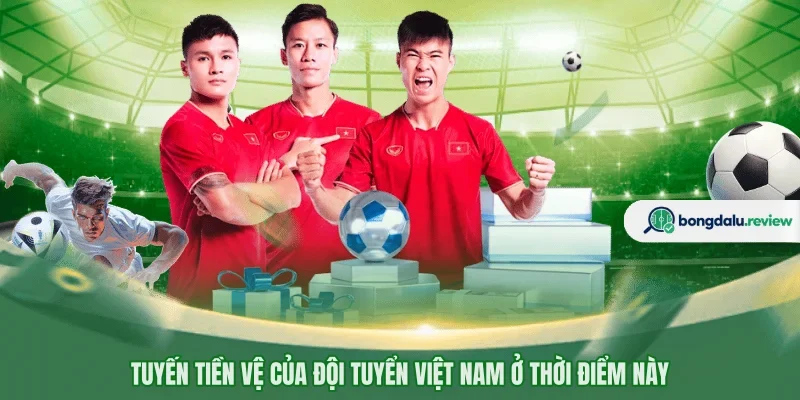 Tuyến tiền vệ của đội tuyển Việt Nam ở thời điểm này