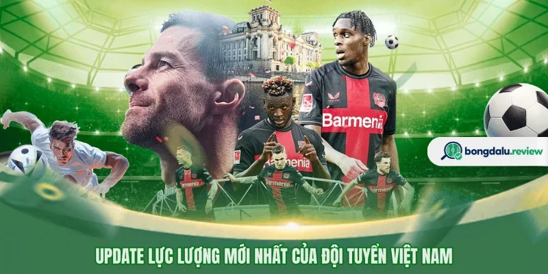 Update lực lượng mới nhất của đội tuyển Việt Nam