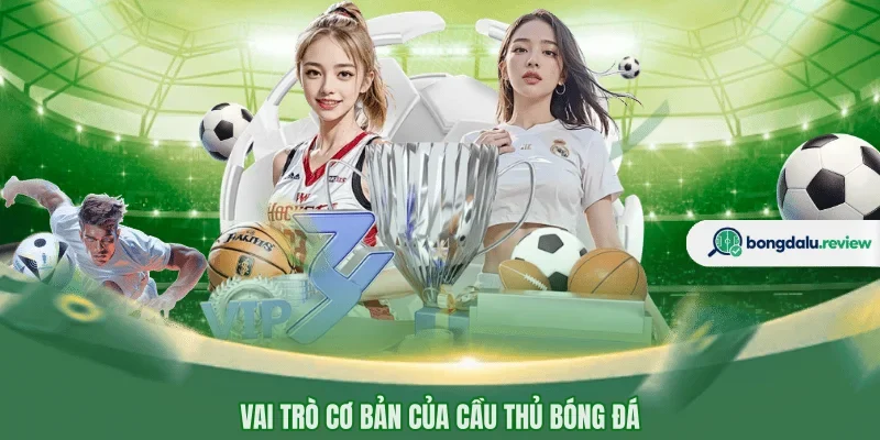Vai trò cơ bản của cầu thủ bóng đá 